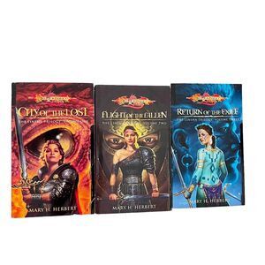 DragonLance: The Linsha Trilogy Complete Set 1-3 Mary H. Herbert Paperback